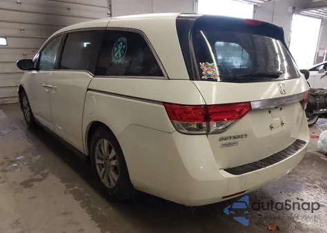 2015 Honda Odyssey Ex-L from USA, damaged, VIN 5FNRL5H62FB042944